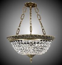 American Brass & Crystal PD8219-P-04G - Six Light Pendant